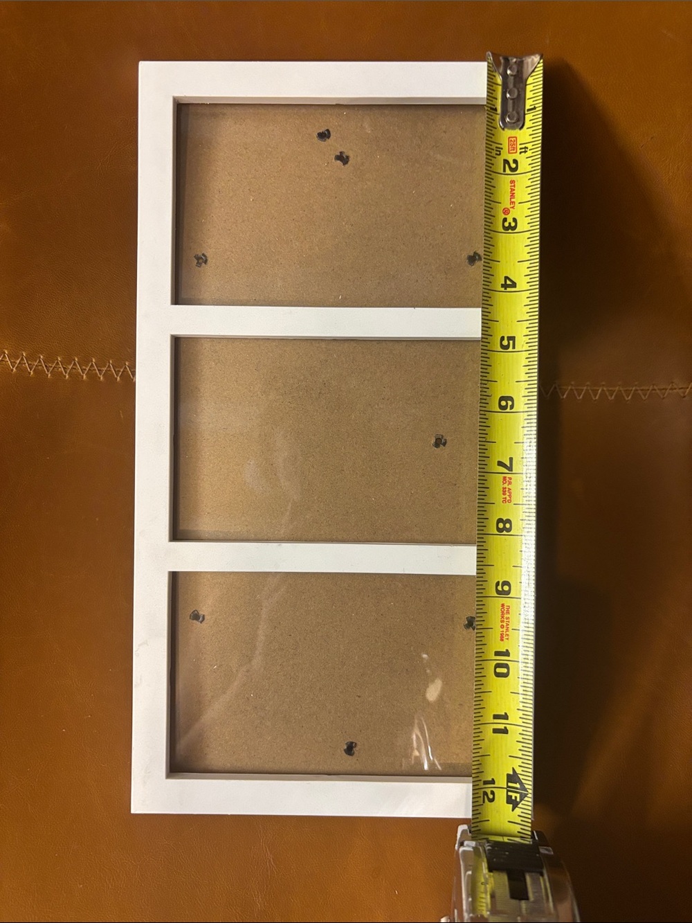 5/$15! White triple display 4x6 frame
